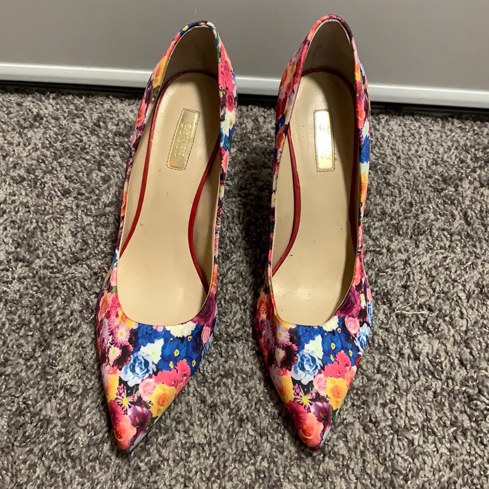 Floral heels